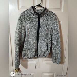 Rue21 Textured Gray Sherpa Jacket